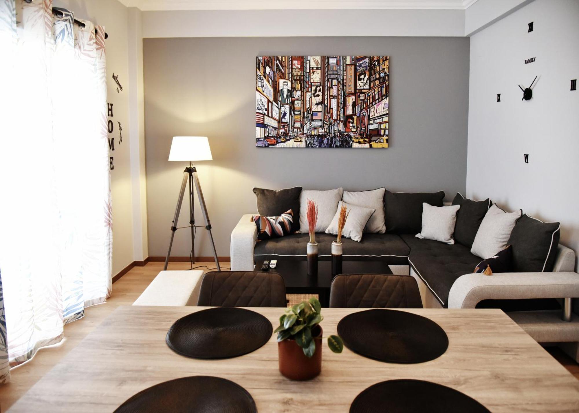 Kipseli New Modern & Cozy 65Tv Netflix Apartman Athén Kültér fotó
